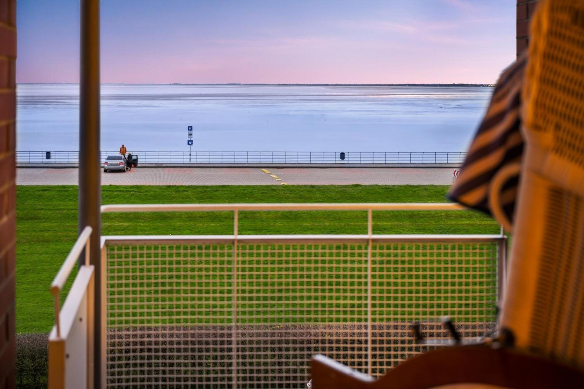 ווילהלמסהאבן Strand-Apartment, Strandkorb, Meeresrauschen, Parkplatz מראה חיצוני תמונה