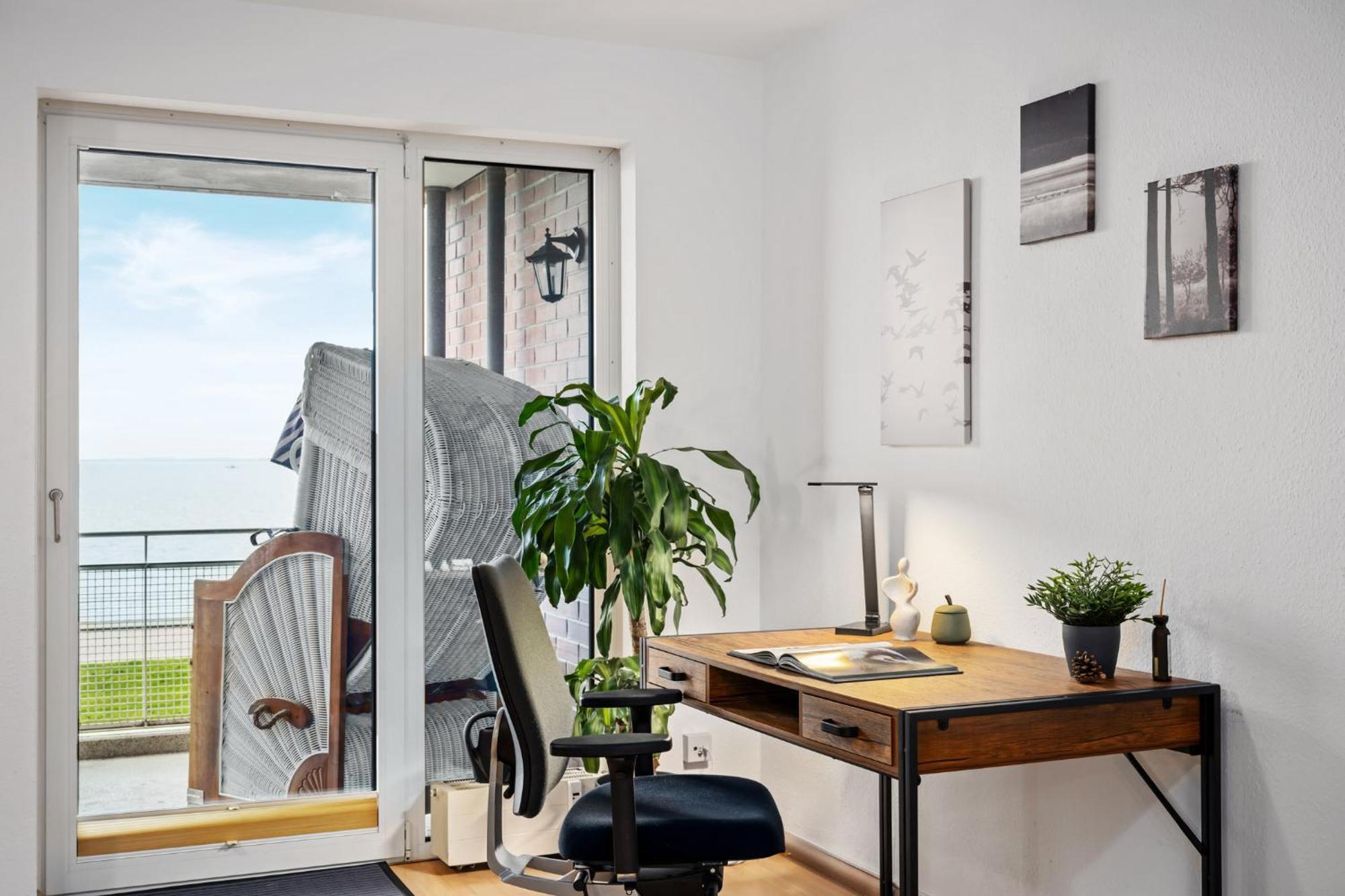 ווילהלמסהאבן Strand-Apartment, Strandkorb, Meeresrauschen, Parkplatz מראה חיצוני תמונה