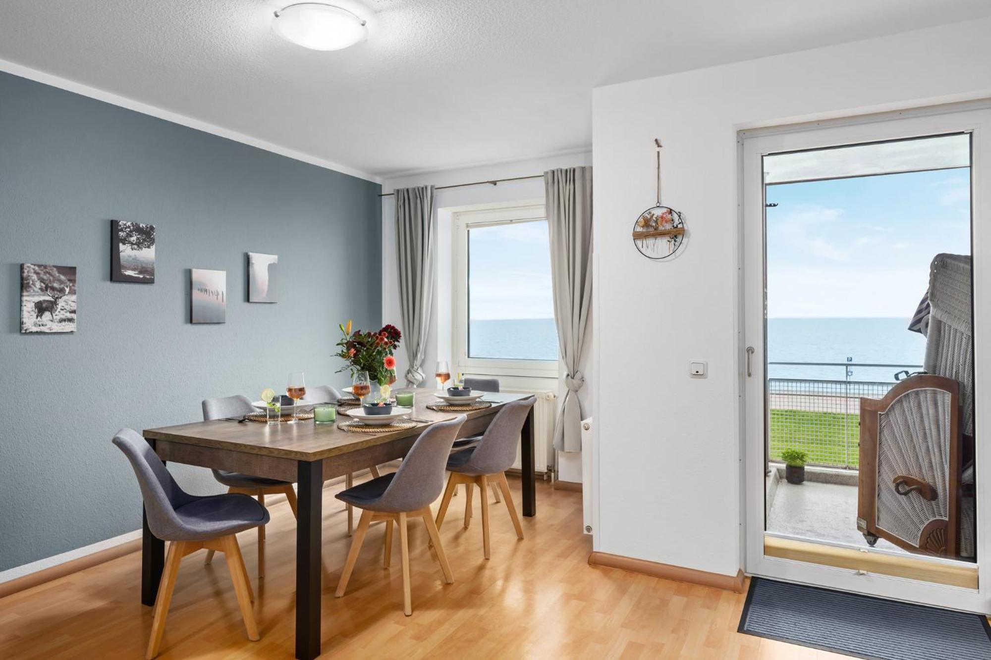 ווילהלמסהאבן Strand-Apartment, Strandkorb, Meeresrauschen, Parkplatz מראה חיצוני תמונה